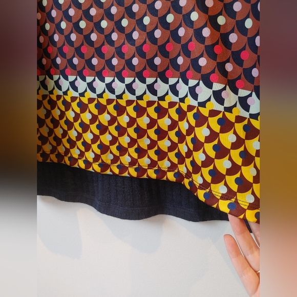 Clover Canyon Geometric Ribbed Knit Tunic Size Medium - Picture 3 of 9